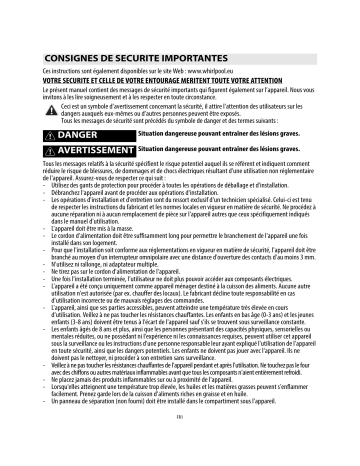 Mode d'emploi | Whirlpool AKT 8700/IX Manuel utilisateur | Fixfr