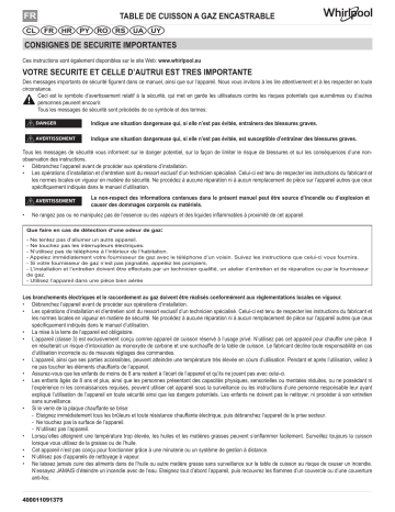 Mode d'emploi | Whirlpool AKM 404/NB/01 Manuel utilisateur | Fixfr