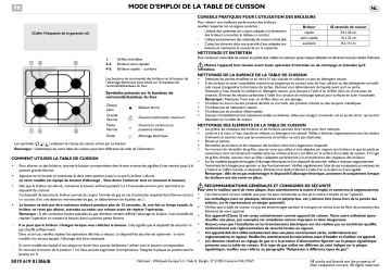 Mode d'emploi | Whirlpool AKM 231/IX Manuel utilisateur | Fixfr