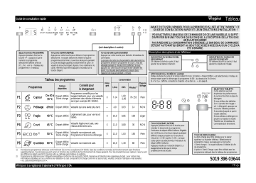 Mode d'emploi | Whirlpool ADP 7442 A+ 6S WH Manuel utilisateur | Fixfr