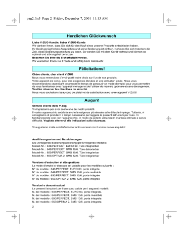 646.4.02 | Mode d'emploi | Whirlpool 646.4.12 Manuel utilisateur | Fixfr