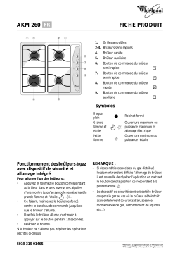 Whirlpool AKM 260/IX Manuel utilisateur