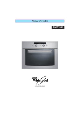 Whirlpool AMW 531 MR Manuel utilisateur