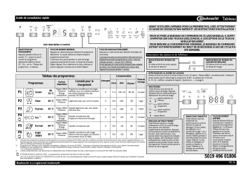 Mode d'emploi | Whirlpool GSFK 61302 ET A+ WS Manuel utilisateur | Fixfr