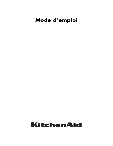 KCBWX 70600L | Mode d'emploi | Whirlpool KCBWX 70600R Manuel utilisateur | Fixfr