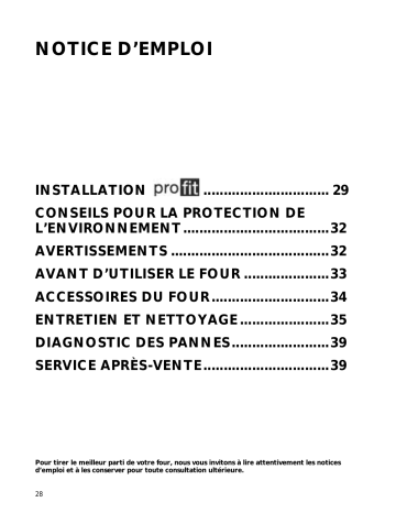 OV D00 S | OV D10 WF | OV D00 WF | Mode d'emploi | Whirlpool OV D10 S Manuel utilisateur | Fixfr