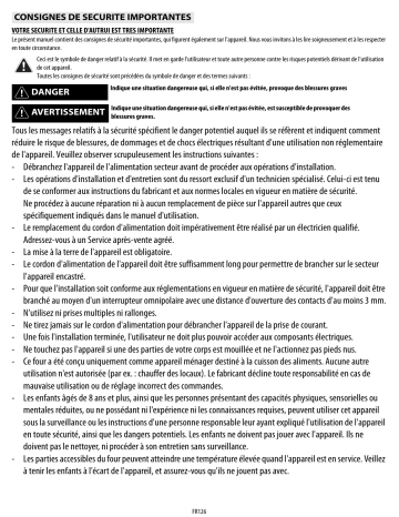 Mode d'emploi | Whirlpool AKP 139/IX Manuel utilisateur | Fixfr