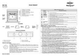 Whirlpool 600 947 79 Manuel utilisateur