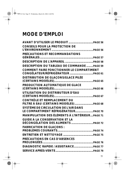 Whirlpool FRSS36AF25/3 Manuel utilisateur