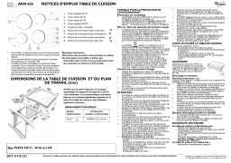 Whirlpool AKM 626 WH Manuel utilisateur