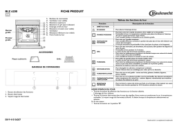 Whirlpool BLZ 6200 IN Manuel utilisateur