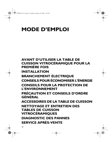 AKM 950/IX/01 | AKM 975/BA/02 | AKM 950/G/IX/01 | AKM 950/NE/02 | Mode d'emploi | Whirlpool AKM 955/BA/02 Manuel utilisateur | Fixfr