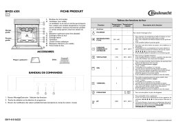 Whirlpool BMZE 6205 IN Manuel utilisateur