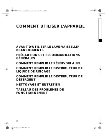 GCIE 6524 WS | GCIE 6524 SW | GCIE 6524 AL | GCIE 6524 BR | Mode d'emploi | Whirlpool GCIE 6524 IN Manuel utilisateur | Fixfr