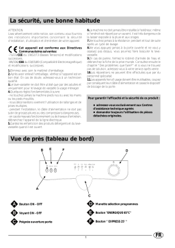 Whirlpool D 63 FR Manuel utilisateur