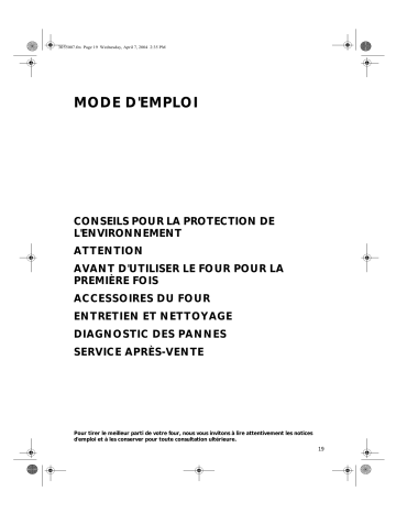 6AKZ 449/01 IX | 6AKP 238/IX | 6AKP 124/IX | 6AKZ 486/01 IX | 6AKZ 452/WH/01 | 6AKZ 452/IX/01 | Mode d'emploi | Whirlpool 6AKZ 449/01 WH Manuel utilisateur | Fixfr