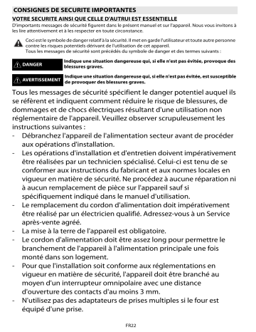 Mode d'emploi | Whirlpool AKZM 6680/IX Manuel utilisateur | Fixfr