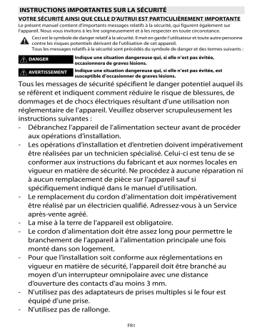 Mode d'emploi | Whirlpool AKZM 745/IXL Manuel utilisateur | Fixfr