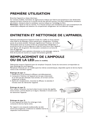 ART 487/A+ | ART 486/A+/6 | Mode d'emploi | Whirlpool KGI 2181/A++ Manuel utilisateur | Fixfr