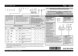 Whirlpool ADG 6300/2 Manuel utilisateur