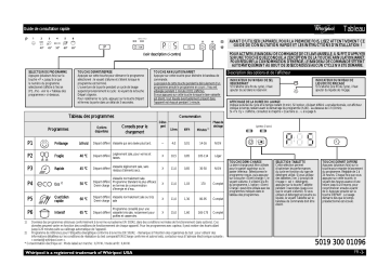 Mode d'emploi | Whirlpool ADG 6653 A+ FD Manuel utilisateur | Fixfr