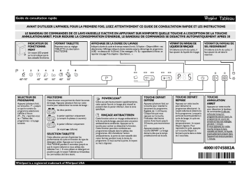 Mode d'emploi | Whirlpool ADG 8674 A++ FD Manuel utilisateur | Fixfr