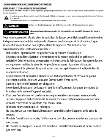 AKP 290/IX | Mode d'emploi | Whirlpool AKP 290/NA Manuel utilisateur | Fixfr