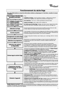 Whirlpool AWZ 8379  WP Manuel utilisateur