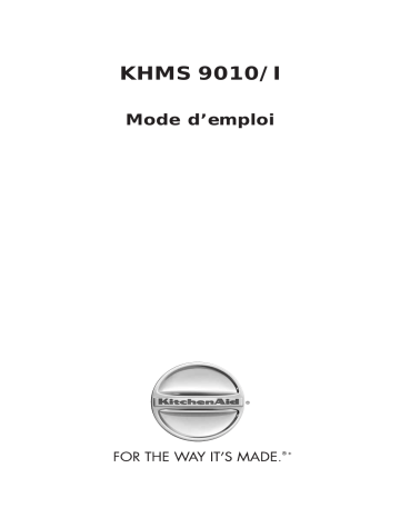 Mode d'emploi | Whirlpool KHMS 9010/I Manuel utilisateur | Fixfr