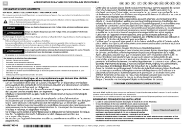 Mode d'emploi | Whirlpool AKR 353/IX Manuel utilisateur | Fixfr