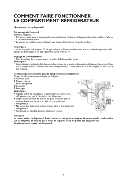 Whirlpool NC 1838 W Manuel utilisateur