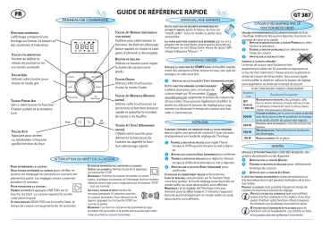 Mode d'emploi | Whirlpool GT 387 BL Manuel utilisateur | Fixfr