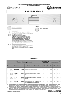 Whirlpool GSIK 6415/1 IN Manuel utilisateur