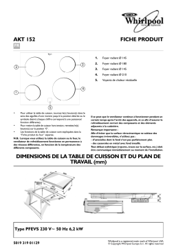 Whirlpool AKT 152/NB Manuel utilisateur