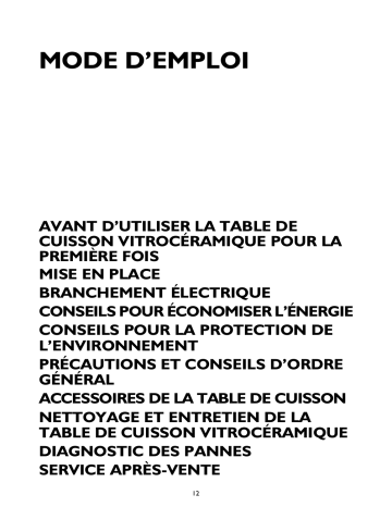 AKT 863/BA | AKT 864/IX | Mode d'emploi | Whirlpool AKT 155/IX Manuel utilisateur | Fixfr