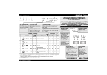 Mode d'emploi | Whirlpool C 5320 WH Manuel utilisateur | Fixfr