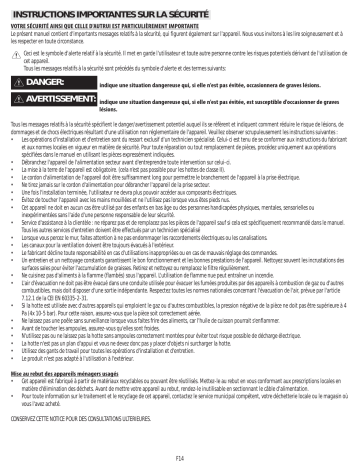 HDF CI00 S | Mode d'emploi | Whirlpool HDF CI00 W Manuel utilisateur | Fixfr