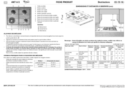 Whirlpool AKT 612/IX Manuel utilisateur