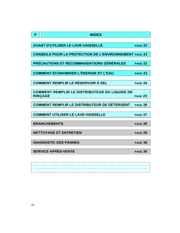 Mode d'emploi | Whirlpool GSX 4756 W Manuel utilisateur | Fixfr