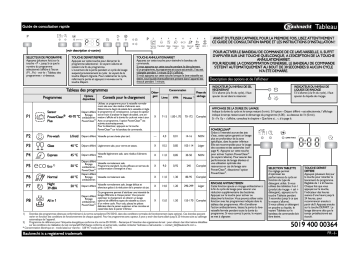 Mode d'emploi | Bauknecht GSIK 8214A2P Manuel utilisateur | Fixfr