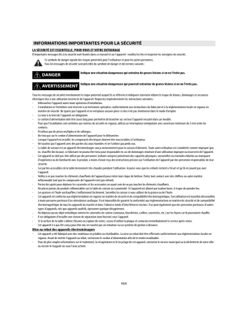 ETPI 8540/IN | ETPI 8640/IN | ETPI 8740/NE | ETPI 8640/NE | Mode d'emploi | Whirlpool ETPI 8740/IN Manuel utilisateur | Fixfr