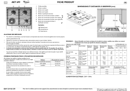 Whirlpool AKT 699/WH Manuel utilisateur