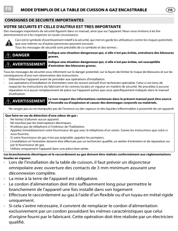 AKT 799/IXL | Mode d'emploi | Whirlpool AKT 798/IXL Manuel utilisateur | Fixfr