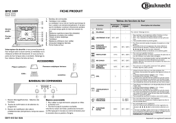 Whirlpool BMZ  5009 SW Manuel utilisateur