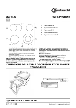 Whirlpool EKV 9640 IN Manuel utilisateur