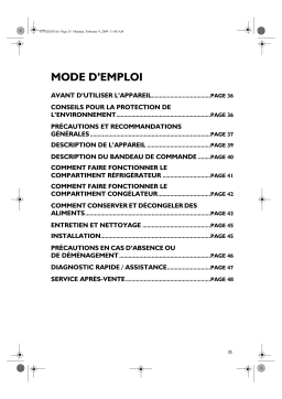 Whirlpool ARC 5080 Manuel utilisateur