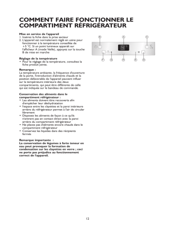 Mode d'emploi | Whirlpool KVIE 12ELITE A++ Manuel utilisateur | Fixfr