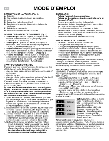 Mode d'emploi | Whirlpool GTE 275 Turbo A2+ Manuel utilisateur | Fixfr