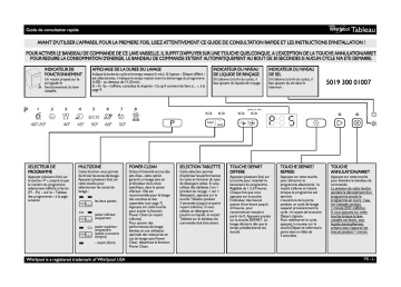 Mode d'emploi | Whirlpool ADG 9673 A++ FD Manuel utilisateur | Fixfr