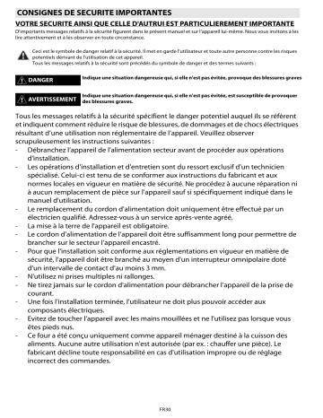 Mode d'emploi | Whirlpool AKP 544 IX Manuel utilisateur | Fixfr